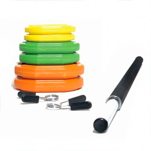 Adjustable Barbell Set 20kg - Image 2