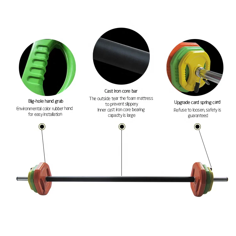Adjustable Barbell Set 20kg - Image 4
