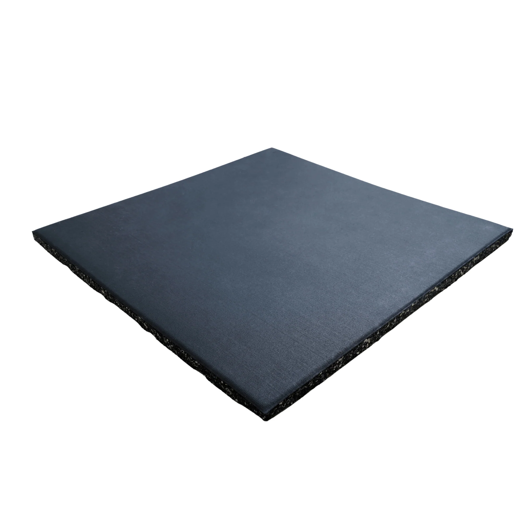 9 PACK OVERDRIVE EPDM Rubber Gym Mat Flooring Black 500MM x 500MM x 25MM - Image 3