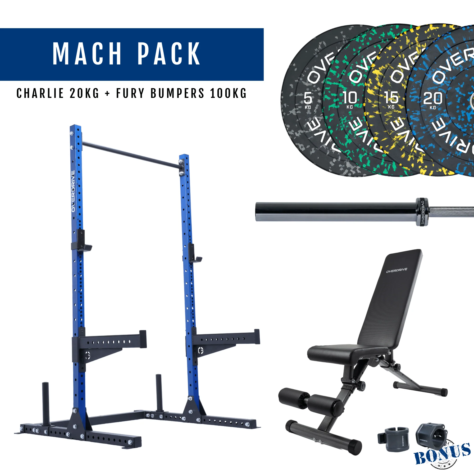 PRE-ORDER ETA 6th April Home Gym Packages - Mach Pack 100kg City Bench - Image 50