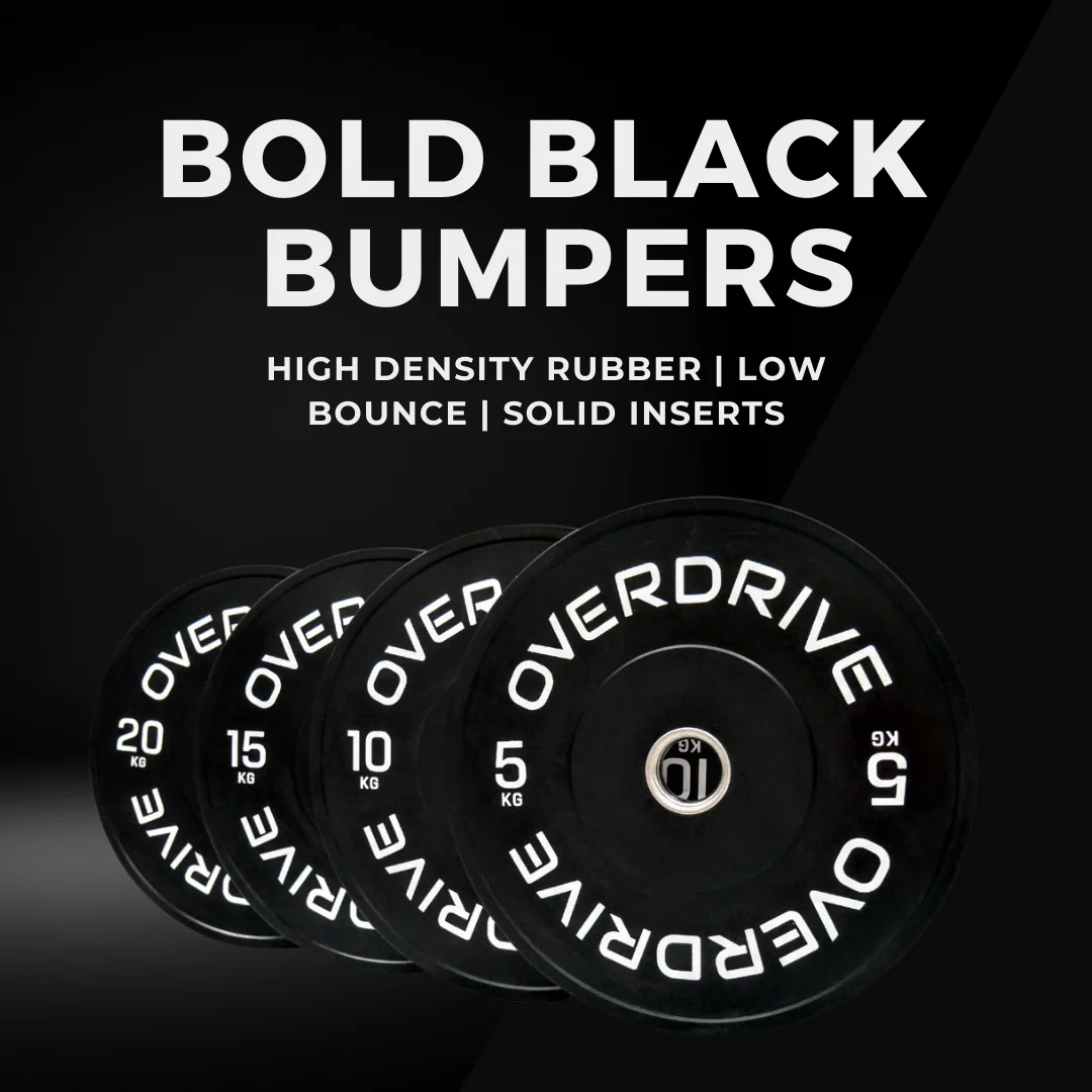 OVERDRIVE Black Bumper Plates - Image 13