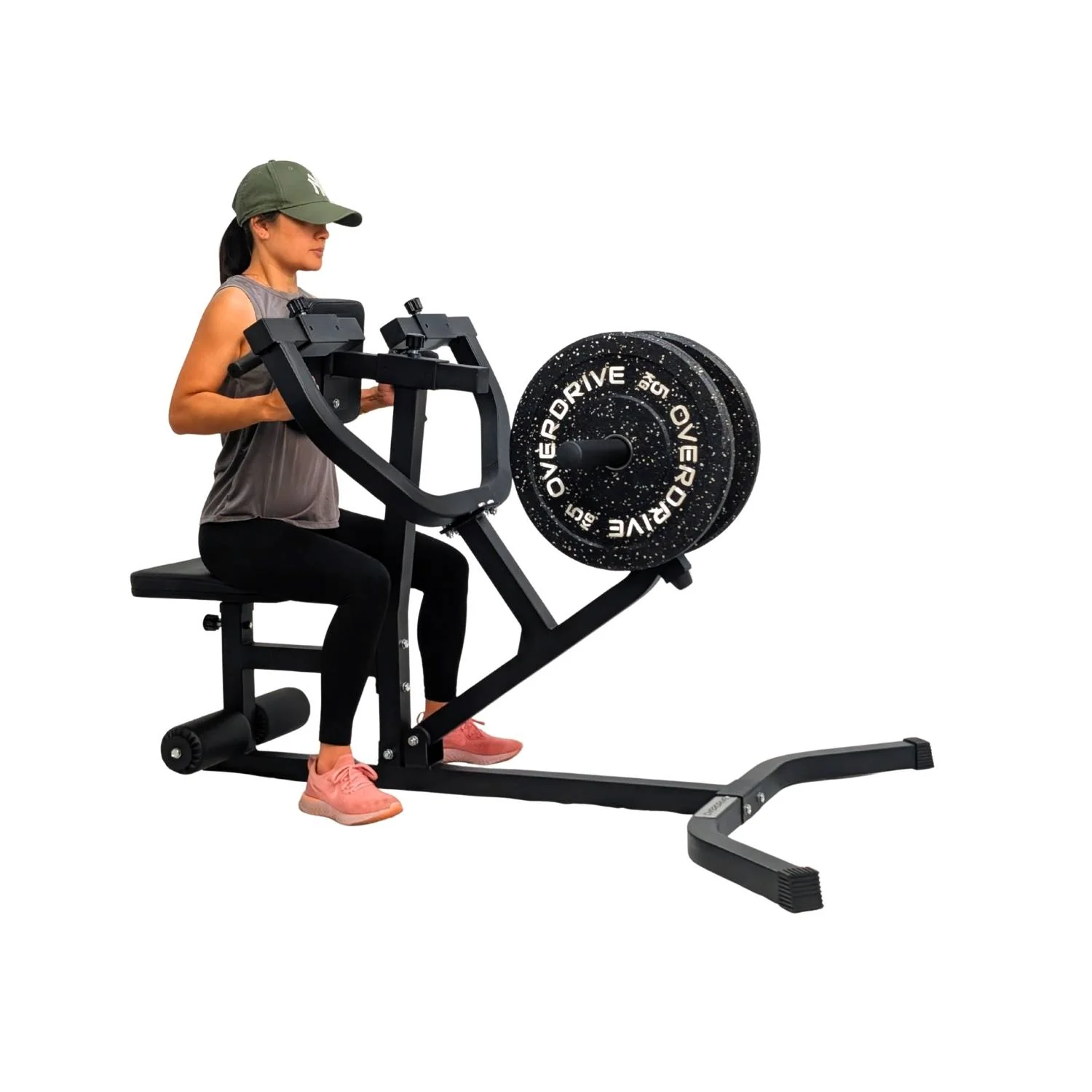 OVERDRIVE Seated Row Machine Plate Loaded - Image 3